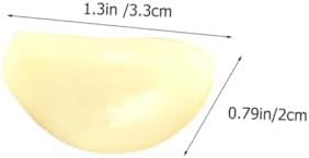12pcs Realistic Garlic Clove PVC Posing Props for Photo Studio