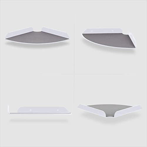 2-Pack 85 Universal Corner Shelf Wall Mount Holder