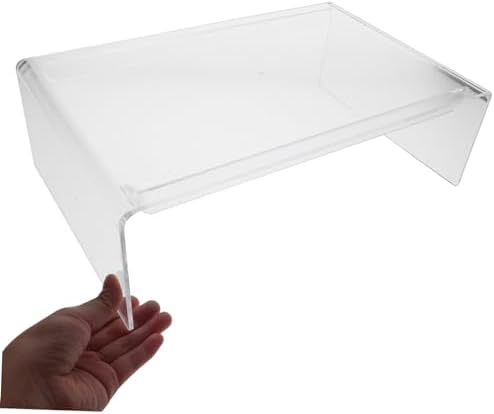 ARTIBETTER Acrylic Monitor Stand with Swivel and Vertical Adjustment