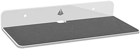 TXEsign Wall Shelf Speaker Mount 9-Inch White