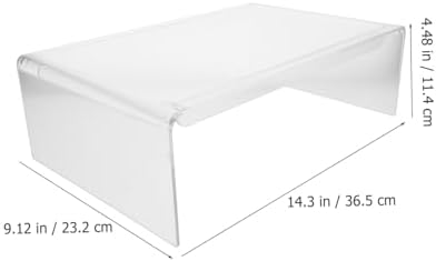 Veemoon Adjustable Monitor Stand with Acrylic Riser
