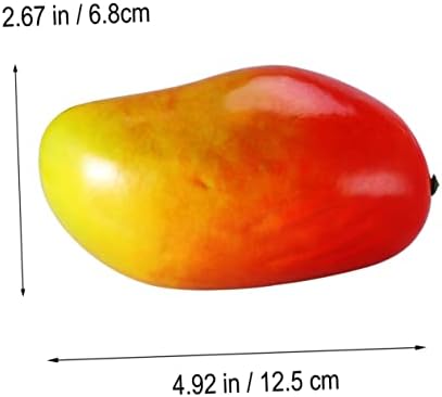 Unomor Realistic Red Yellow Mango Artificial Photo Prop