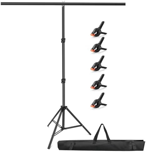 Hemmotop 7x5 ft T-Shape Photo Backdrop Stand