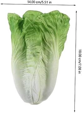 Cabilock Fake Lettuce Posing Prop for Photography