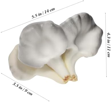 VALICLUD Realistic Mushroom Figurine Desktop Photo Prop