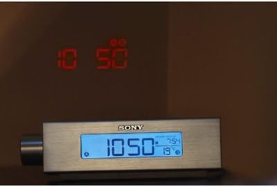 Sony ICFC717PJ Nature Sounds Clock Radio Silver
