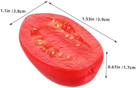 Zerodeko 10pcs Lifelike Cherry Tomato Models