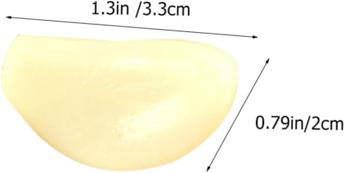 LIFKOME 12pcs Artificial Garlic Flakes Posing Props