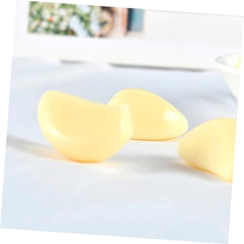 12pcs Realistic Garlic Clove PVC Posing Props for Photo Studio