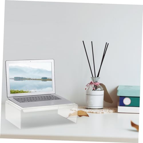 Veemoon Adjustable Monitor Stand with Acrylic Riser