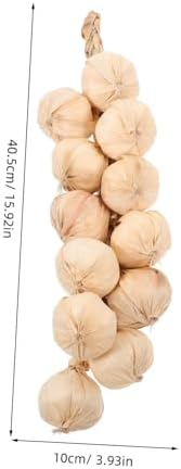 Mobestech Artificial Garlic String Hanging Decor