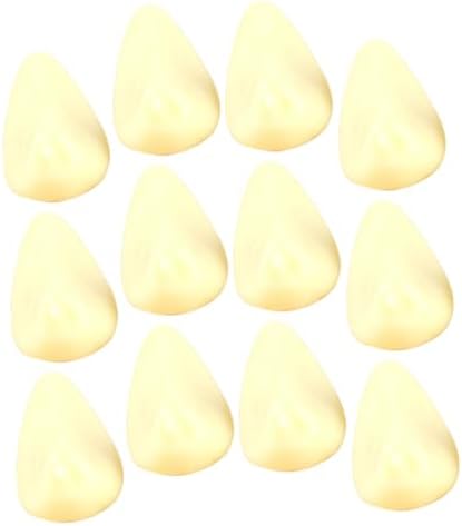 12pcs Realistic Garlic Clove PVC Posing Props for Photo Studio