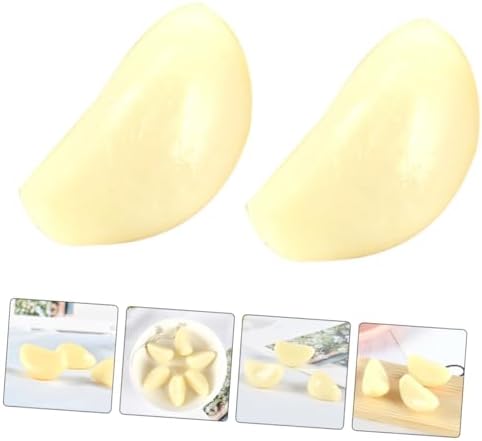 LIFKOME 12pcs Artificial Garlic Flakes Posing Props
