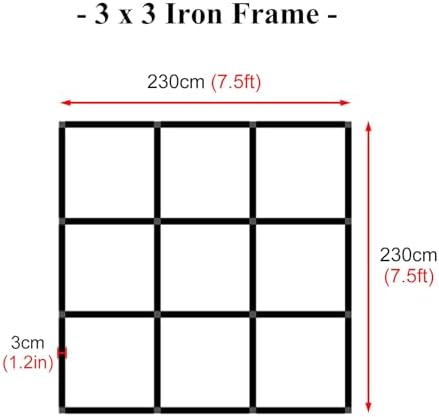 Adjustable Tension Fabric Backdrop Stand for Events