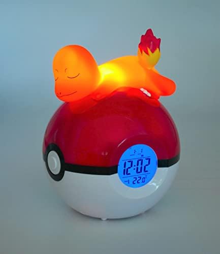 811368 Pokemon Charmander Light Up FM Alarm Clock