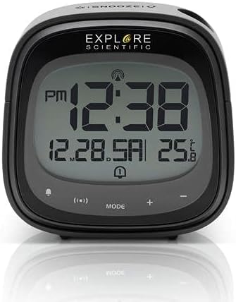 Explore Scientific Touch Key Radio Controlled Projection Clock 1