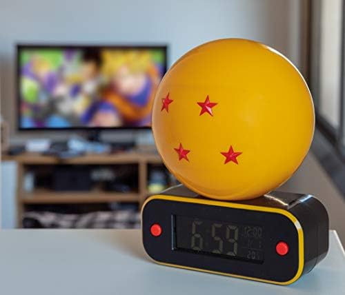 Dragon Ball Z Alarm Clock Speaker with 12-Hour Display
