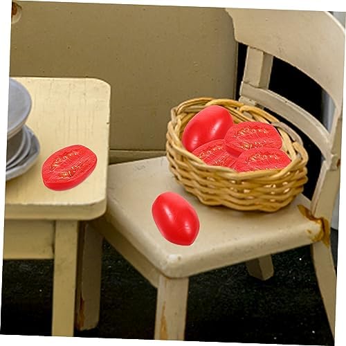 Unomor 10pcs Realistic Artificial Half Cherry Tomato Posing Props