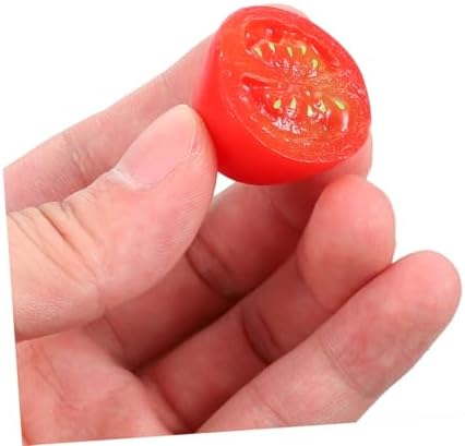 Zerodeko 10pcs Lifelike Cherry Tomato Models