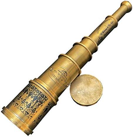 Brass Handheld Pirate Spyglass Telescope