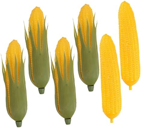 Zerodeko 6Pcs Artificial Corn Cob Posing Prop