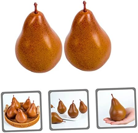 FAVOMOTO Artificial Pears for Home Garden Photo Props