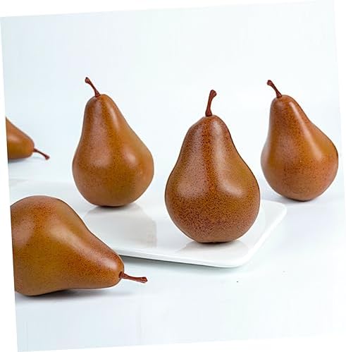 FAVOMOTO Artificial Pears for Home Garden Photo Props