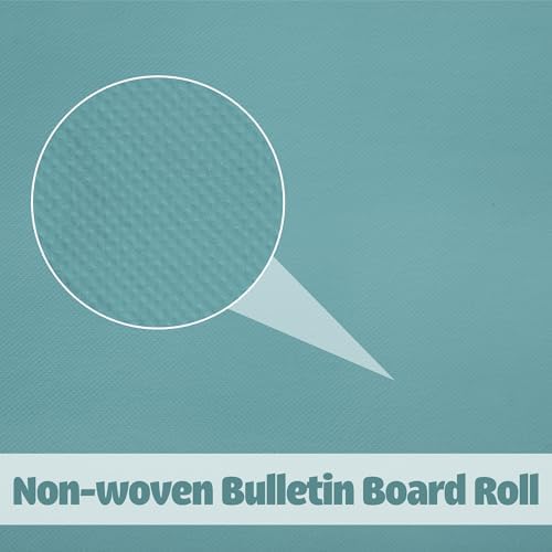 Calming Blue Bulletin Board Roll Classroom Non-Woven Fabric Background