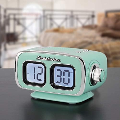 Studebaker Retro Clock Radio with Bluetooth and USB