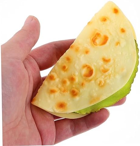 Housoutil Realistic Fake Vegetable Pancake for Photography Props