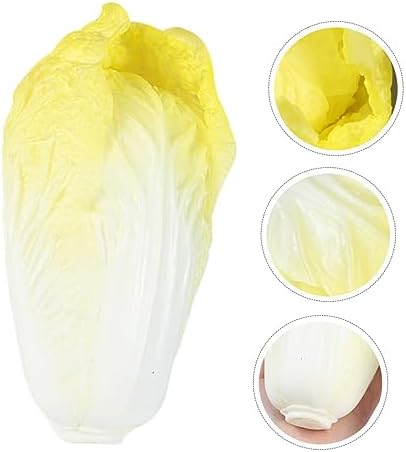 Zerodeko Realistic Chinese Cabbage Artificial Display Posing Prop