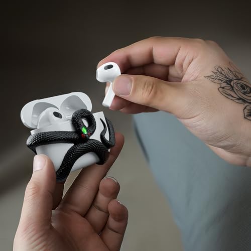 Halomyyth Snake Case for AirPods 4th Generation