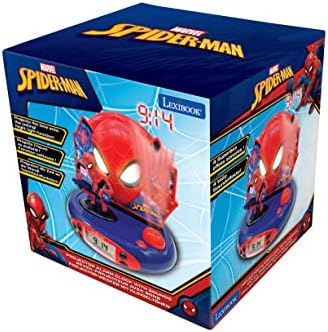 LEXiBOOK Marvel RP500SP Spider-Man Projector Alarm Clock