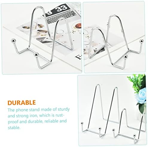 LIFKICH 2pcs Iron Artwork Display Stands