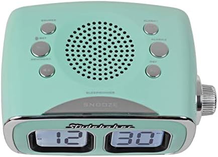 Studebaker Retro Clock Radio with Bluetooth and USB