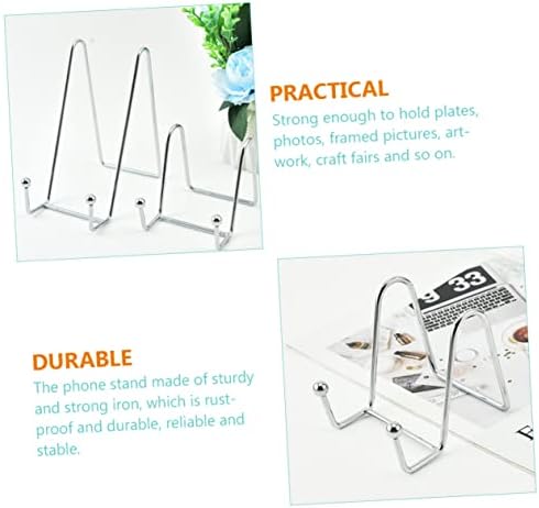 LIFKICH 2pcs Iron Artwork Display Stands