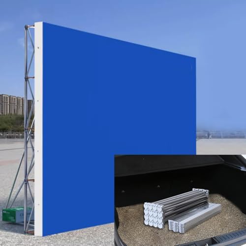 Portable Aluminum Tension Fabric Pop Up Display Stand 75ft x 75ft