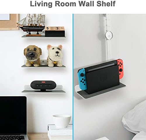 TXEsign Wall Shelf Speaker Mount 9-Inch White
