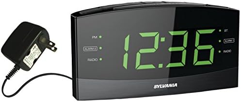 Proscan 18 Inch Jumbo Digit Clock with AMFM Radio and Bluetooth