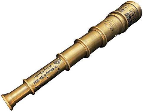 Brass Handheld Pirate Spyglass Telescope