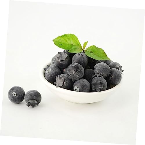 PRETYZOOM 24Pcs Realistic Blueberry Posing Props