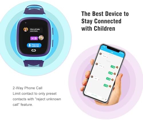 4G Kids Smart Watch with GPS and Video Call