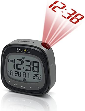 Explore Scientific Touch Key Radio Controlled Projection Clock 1