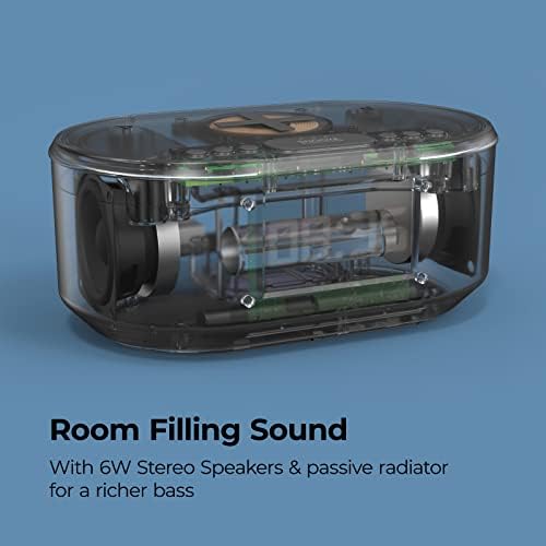 i Box Dawn Radio FM Bluetooth Speaker with Wireless Charging