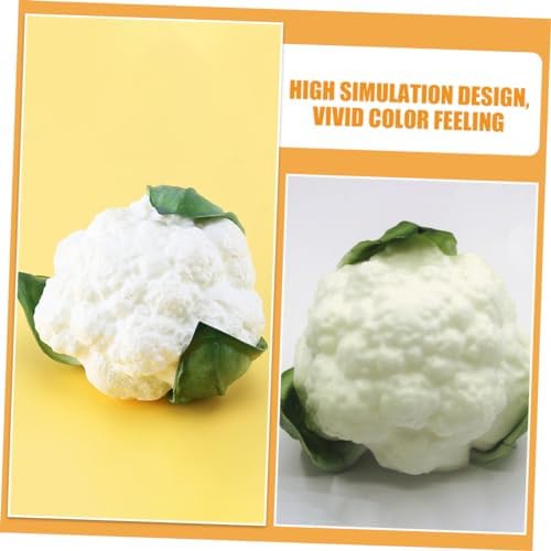 Ciieeo Realistic Artificial Broccoli Posing Prop