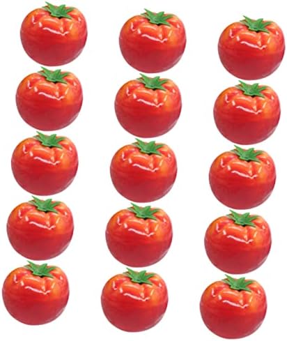 Zerodeko 15 Piece Foam Artificial Tomato Decor