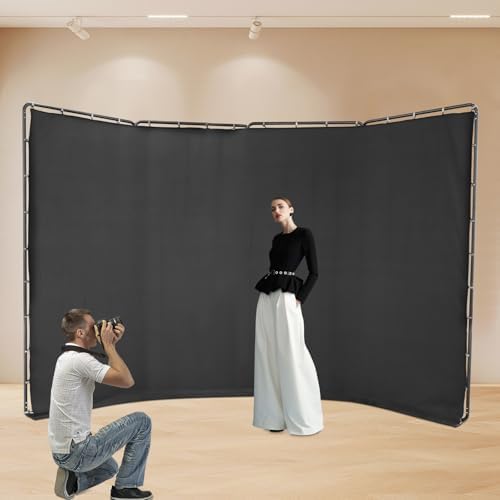 787ft x 1312ft Portable Screen with Stand and 4 Panels