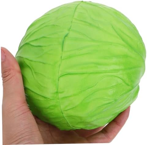Wakauto Realistic Artificial Cabbage Photo Prop