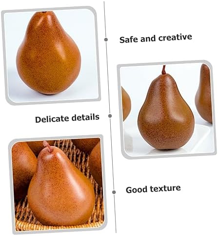 FAVOMOTO Artificial Pears for Home Garden Photo Props
