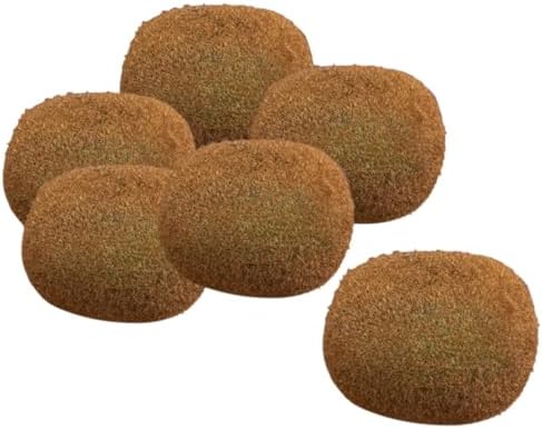 Homoyoyo Artificial Kiwi Decor Set of 6